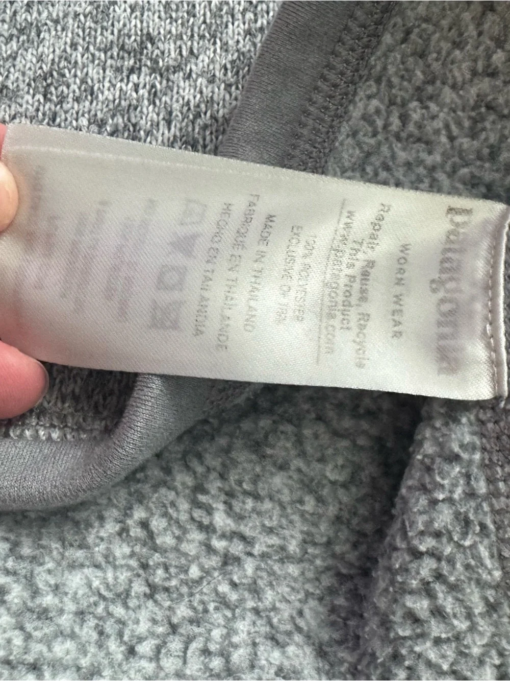 Patagonia Women's Heather Gray Quarter-Zip Better Sweater